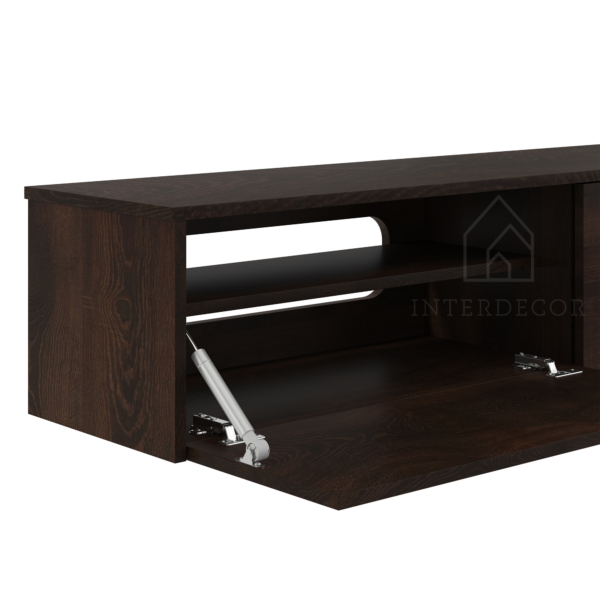 TV meubel zwevend 240cm - Elegance Collection - Walnut Oak - Afbeelding 3